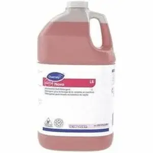Diversey DVO 957252280 - Suma Nova L6 - 128 fl oz (4 quart) - 11.5 to 13.9 pH - Characteristic, Ammonia Scent - Kosher - Red Jug - 4 Pack