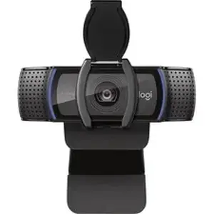 Logitech LOG 960001384 - C920e Webcam - 3 Megapixel - 30 fps - USB Type A - TAA Compliant - 1920 x 1080 Video - Auto-focus - 78° Angle - Microphone - For Notebook, Monitor