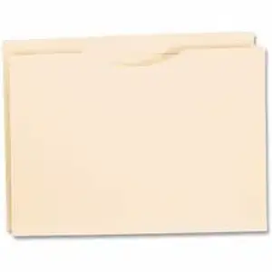Tops Business Forms PFX 23200 - Pendaflex Straight Tab Cut Legal Recycled File Jacket - 8 1/2" x 14" - 2" Expansion - 11 pt. - Manila - Manila - Double-ply Reinforced Top, Reinforced Tab - 10% Recycled - 1 Each