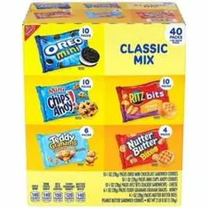 Mondelez International GRR 22000086 - Nabisco Classic Cookies&Crackers Mix - Assorted - 40/Bag - 1 / Carton