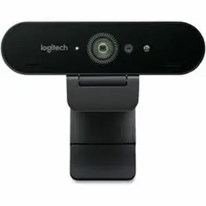 Logitech LOG 960001105 - BRIO Webcam - 90 fps - Black - USB 3.0 - 4096 x 2160 Video - Auto-focus - Clip, Tripod Mount - 5x Digital Zoom - Microphone - For Notebook, Monitor
