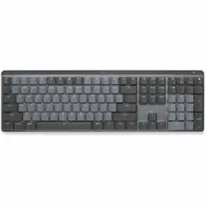 Logitech LOG 920010547 - MX Mechanical Keyboard - Wireless Connectivity - Bluetooth - 33 ft - USB Interface - Windows 10, Windows 11, macOS 10.15, iOS 14, iPadOS 14, Linux, ChromeOS, Android 8.0 - PC, Mac - Mechanical Keyswitch - Proprietary Battery Size Battery Size Supported - Graphite