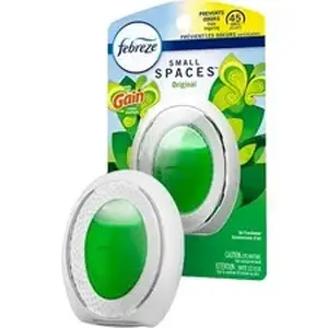Procter & Gamble PGC 55286 - Febreze SMALL SPACES Gain Scent - Liquid - 0.5 fl oz (0 quart) - Gain - 45 Day - Long Lasting, Phthalate-free, Benzene-free - 2 / Pack