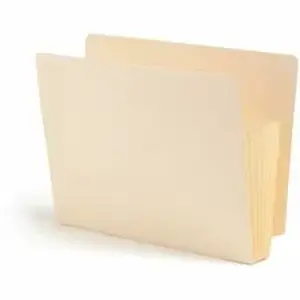 Smead Manufacturing Co. SMD 75160 - Smead TUFF Straight Tab Cut Letter Recycled File Pocket - 8 1/2" x 11" - 700 Sheets Capacity - 5 1/4" Expansion - 2 Plys - 10% Recycled - 1 Pack