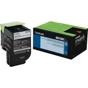 Xerox LEX 80C1SK0 - Lexmark Unison 801SK Standard Yield Laser Toner Cartridge - Black - 1 Each - 2500 Pages Black