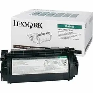 Xerox LEX 12A7462 - Lexmark Laser Toner Cartridge - Black - 1 Each - 21000 Pages