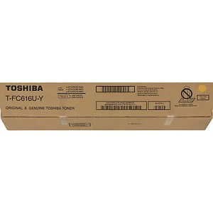 Toshiba TFC616UY - Toner Cartridge - Yellow - Laser - 39200 Pages - 1 Each