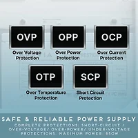 Apevia ATX-PR850W-WH