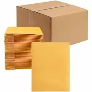 Central National Gottesman LDN XPLRKBM7 - Lindenmeyr Explorer Kraft Self-Seal Bubble Mailers - Bubble/Shipping - #7 - 14 1/4" Width x 20" Length - Self-sealing - Kraft - Kraft - 1 / Carton