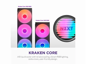 Nzxt RL-KR24C-B1 - Kraken 240 RGB AIO Cooler