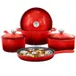 MegaChef-MC-CI7SET-RED