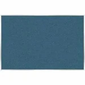 Ghent Manufacturing, Inc GHE AV47191 - Ghent PremaTak Vinyl Bulletin Board - 48.46" Height x 87.90" Width x 0.56" Depth - Ocean Fiberboard, Vinyl Surface - Satin Anodized Aluminum Frame - 1 Each