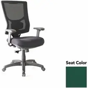 Lorell LLR 6201842 - Conjure High-Back Swivel/Tilt Office Chair - Forte Chive Polyurethane Foam Seat - Mesh Back