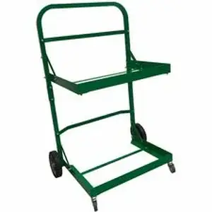 Five Star Products Llc FSP 002 - Five Star Products Recycling Cart for Bins - 220 lb Load Capacity - Aluminum - Green - 1 Each