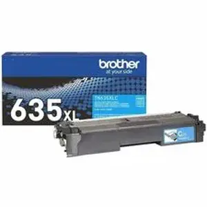 Brother BRT TN635XLC - High Yield Laser Toner Cartridge - Cyan - 1 Pack - 4500 pages