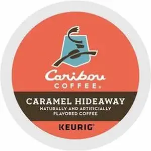 Keurig GMT 195697CT - Green Mountain Coffee K-Cup Caramel Hideaway Coffee - Compatible with Keurig Brewer - Medium - 24 K-Cup - K-Cup - Caramel Hideaway - 4 / Carton