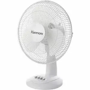 Equity ESM KM60007WH - ESM Oscillating Fan - 3 Speed - Oscillating, Air Circulation - White