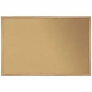 Ghent Manufacturing, Inc GHE WK47 - Ghent Traditional Natural Cork Bulletin Board - 48.56" Height x 87.93" Width x 0.81" Depth - Natural Natural Cork, Fiberboard Surface - Wood Frame - 1 Each