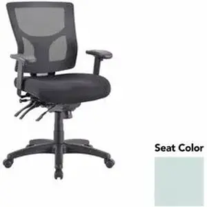 Lorell LLR 62001102 - Multifunctional Mesh Mid-back Executive Chair - Castillo Breezy Seat - Mesh Back - Mid Back - 1 Each