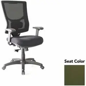 Lorell LLR 6201827 - Conjure High-Back Swivel/Tilt Office Chair - Canyon Fern Polyurethane Foam Seat - Mesh Back