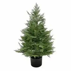 National Tree Company NLT 729083527258 - National Tree Cypress Topiary Tree - 3" Tall - Cypress1 Each