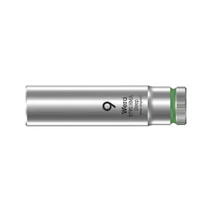 Wera 05004506001 - 8790 HMA Deep Sockets 1/4 inch 6-Point Set
