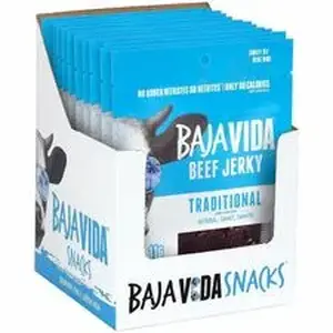Green Rabbit GRR 22002304 - Beef Snack - Beef, Hickory Smoked, Brown Sugar - 1 / Carton