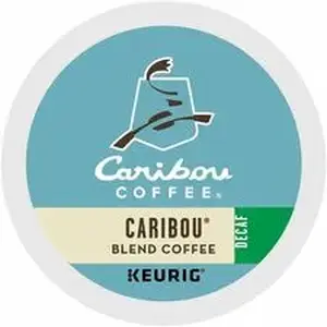 Keurig GMT 6995CT - Caribou Coffee® K-Cup Blend Decaf Coffee - Compatible with Keurig K-Cup Brewer - 24 K-Cup - K-Cup - Caribou Blend, Decaf - Decaffeinated - 4 / Carton