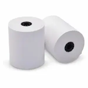 Iconex ICX 90780464 - Receipt Paper Rolls - 3" x 230 ft - Single Ply - White - 50 / Carton