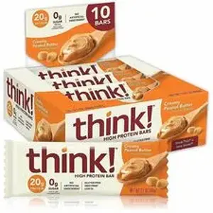 Green Rabbit GRR 30700113 - Snack Bars - Creamy Peanut Butter - 1 / Carton