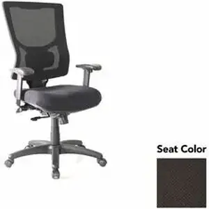 Lorell LLR 6201563 - Conjure High-Back Office Chair - Perfection Black Seat - Mesh Back