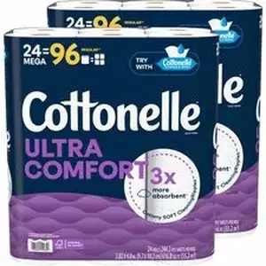 Kimberly Clark KCC 55464CT - Kimberly-Clark Professional Ultra Comfort Toilet Paper - 2 Ply - White - Paper, Fiber - 24 Per Pack - 2 / Carton