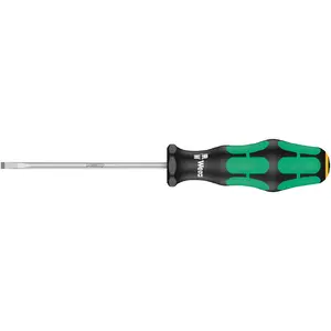 Wera 05008061001 - Kraftform Plus 335 Slotted Screwdriver 6mm Head 4 inch Blade
