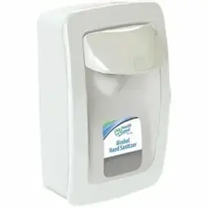 Kutol Products Company KUT SS001WH33CT - Health Guard Designer Series Manual Dispenser - Manual - 1.06 quart Capacity - Durable, Site Window, Refillable, Wall Mountable - White - 6 / Carton