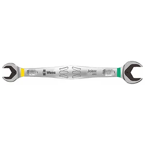 Wera 05003760001 - Joker 10x13 Double Open End Wrench | 167mm Length
