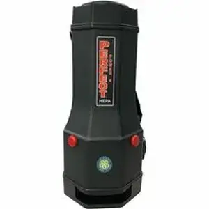 Vacuum America Clean VAC PP4 - V.A.C. Perfect Backpack Vacuum - 1 gal - Bagged - 50 ft Cable Length - 7 ft Hose Length - HEPA - Black