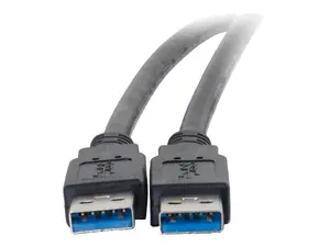 C2g 54172 - USB CABLE - USB 3.0 A LEFT CONNECTOR - MALE LEFT GENDER - USB 3.0 A RIGHT CONNEC