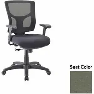 Lorell LLR 6200885 - Conjure Swivel/Tilt Task Chair - Shire Sage Seat - Mesh Back - Mid Back - Armrest - 1 Each