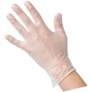 Genuine Joe GJO 15435 - Joe Work Gloves - 3 mil Thickness - X-Large Size - Vinyl - Clear - 100 / Box