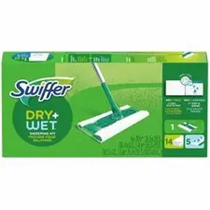 Procter & Gamble PGC 49947 - Swiffer Sweeper Mop - Easy to Use - Green - 1 / Box