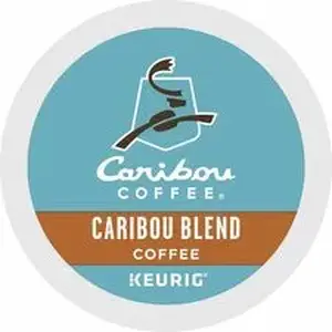 Keurig GMT 6992CT - Caribou Coffee® K-Cup Blend Coffee - Compatible with Keurig K-Cup Brewer - 24 K-Cup - K-Cup - Caribou Blend - 4 / Carton