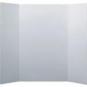 Flipside Products FLP 3001224 - Flipside Project Display Boards - 15" Height x 20" Width - Bright White Corrugated Fiberboard Surface - Durable, Smooth, Single Ply, Sturdy, Lightweight, Corrugated - 24 / Pack