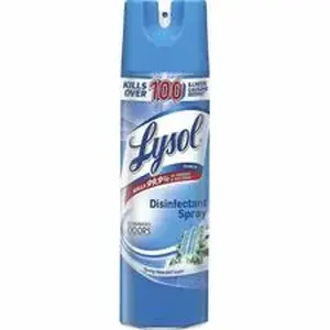 Reckitt Benckiser RAC 79326CT - Lysol Disinfectant Spray - For Multi Surface - Spray - 19 fl oz (0.6 quart) - Spring Waterfall Scent - Recommended For: Virus Remover, Bacteria Remover, Odor Remover, Germs Remover, Mold Remover, Mildew Remover - Disinfectant, Deodorize - Clear - 12 / Carton