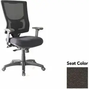Lorell LLR 6201504 - Conjure High-Back Office Chair - Fuse Pepper Seat - Mesh Back