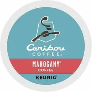 Keurig GMT 6990CT - Caribou Coffee® K-Cup Mahogany Coffee - Compatible with Keurig K-Cup Brewer - Dark - 24 K-Cup - K-Cup - Mahogany - 4 / Carton