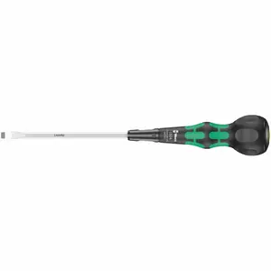 Wera 05007901001 - 1834 BALL GRIP SLOT SCREWDRIVER WORKSHOP BLADE 1 X 6 X 150