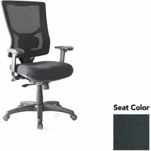 Lorell LLR 6201535 - Conjure High-Back Office Chair - Expo Tuexdo Seat - Mesh Back