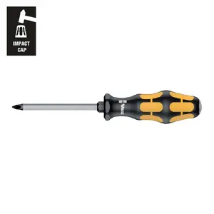 Wera 05017052001 - Kraftform Chiseldriver Screwdriver: Pozidriv PZ #2 x 100mm