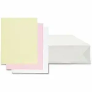 Iconex ICX 90771004 - Carbonless Paper - Letter - 8 1/2" x 11" - White, Canary, Pink - 5010 / Carton