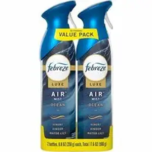 Procter & Gamble PGC 17345 - Febreze Air Effects Air Freshener - Spray - 8.8 fl oz (0.3 quart) - Ocean - Odor Neutralizer - 2 / Pack